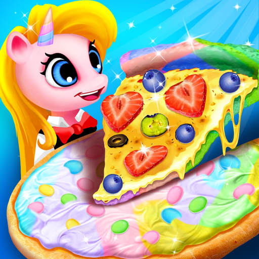Unicorn Pizza - Rainbow Candy app icon