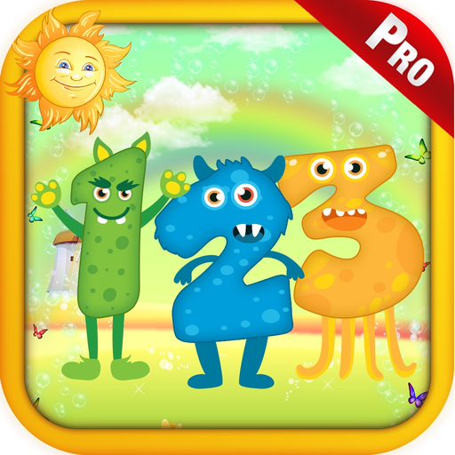 Monster Math Counting App Kids app icon