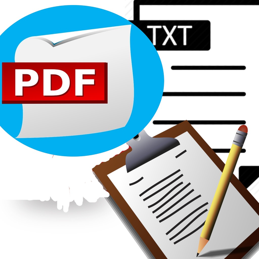 Pdf Txt Clipboard Reader app icon