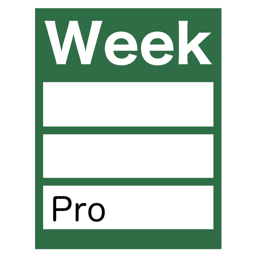 WeekTable2-Pro Weekly creator app icon