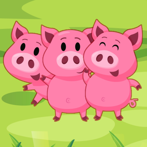 Fairy Tales: The 3 Little Pigs app icon