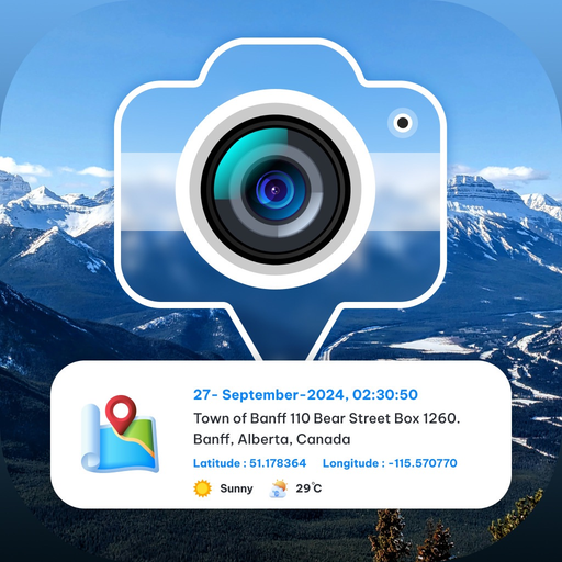 GPS Map Camera With Location app icon