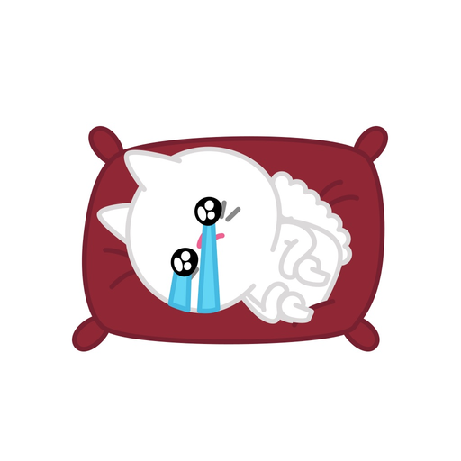 Cute baby cat ver.sadness app icon