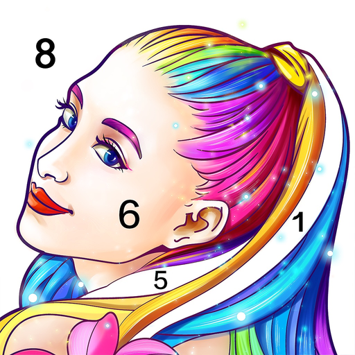 Coloring Fun : Color by Number app icon
