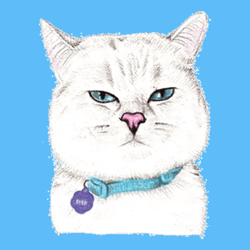 Cat - Emoji smiley & Stickers app icon
