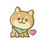 Lovely Akita Dog Emoji icon