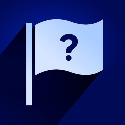 Big Flag Quiz: World Puzzle app icon