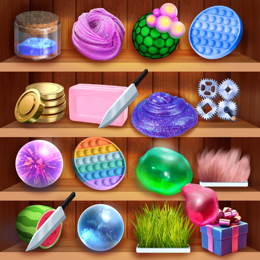 Anti stress ball: slime games app icon