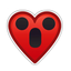 Heart stickers & text emoji icon