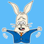 Cute Rabbit Stickers & emoji icon