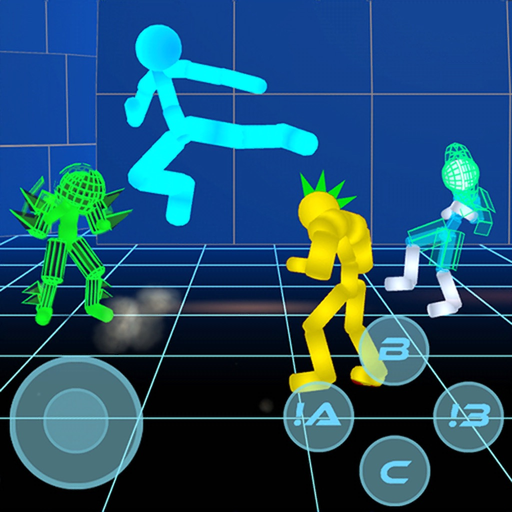 Stickman Neon Street Fighting app icon