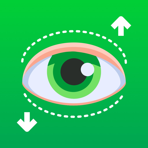 Vision test and Eye exercises app icon