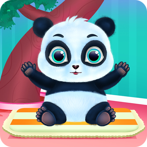 Panda Caring and Dress Up app icon