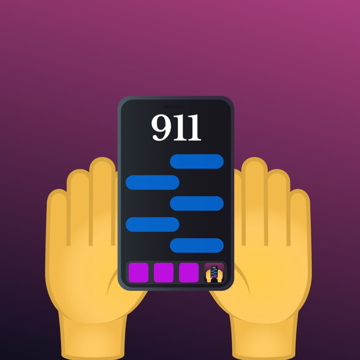 Text to 911 app icon