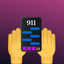 Text to 911 icon