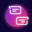 SECRET BOOK: text chat stories icon