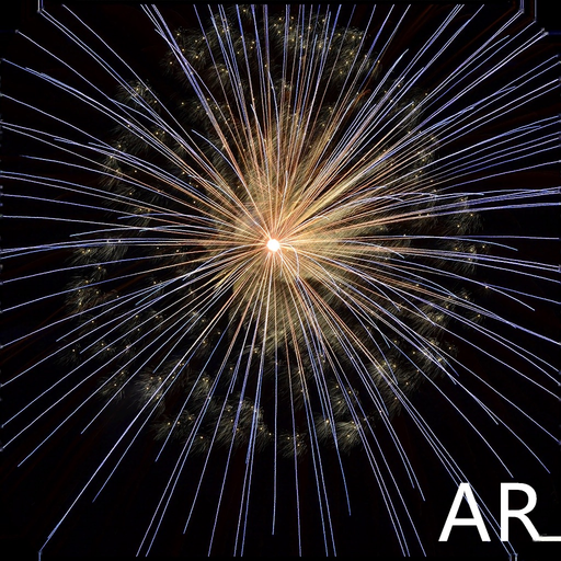Real AR fireworks app icon