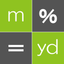 Yard Calculator -yard conv- icon