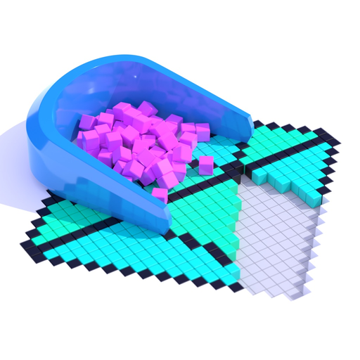 Fill In 3D app icon