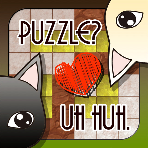 Cat Meets Cat - Sliding Puzzle app icon