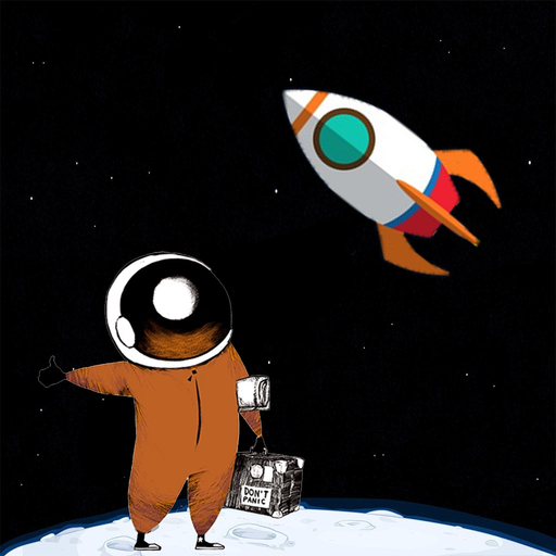Astronaut - Go to Mars or Moon app icon