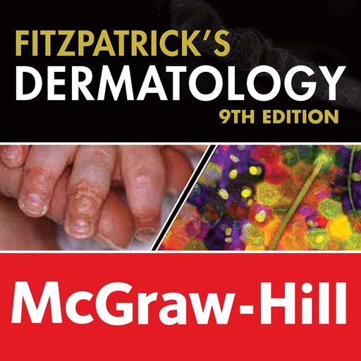 Fitzpatrick's Dermatology, 9/E app icon