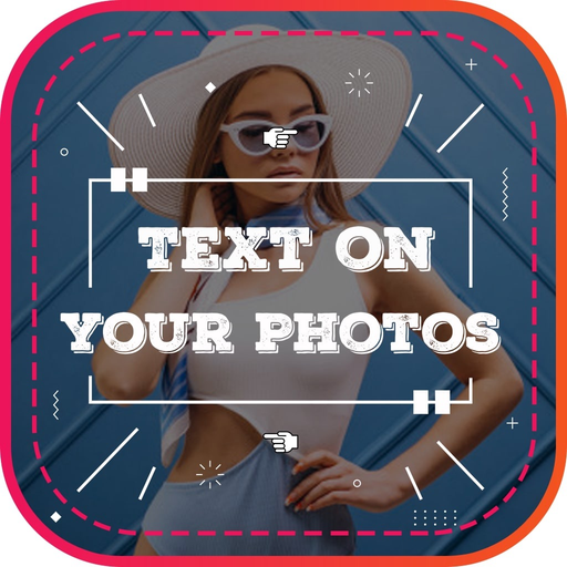 Text On Photo - Name On Pic app icon
