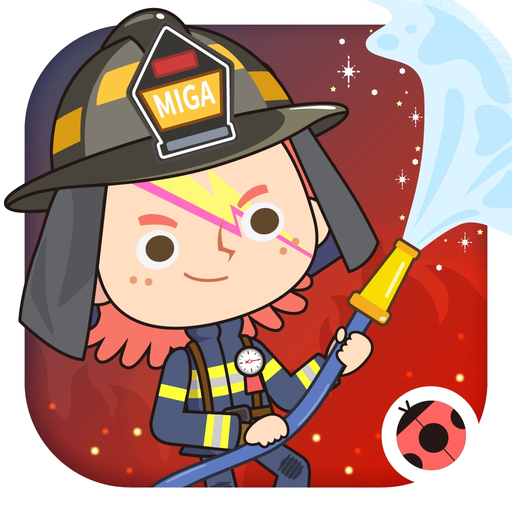 Miga Town: My Fire Station app icon