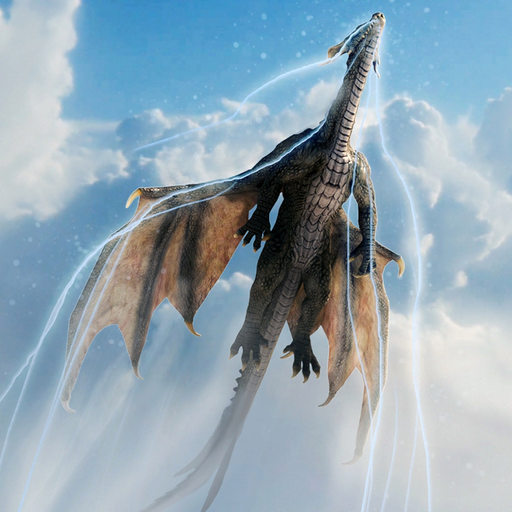 Fire Flying Dragon Simulator app icon
