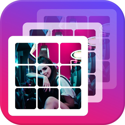 Grid Photos - 9 Square Photo app icon