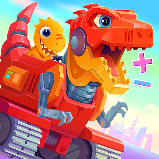 Dinosaur Math - Games for kids app icon