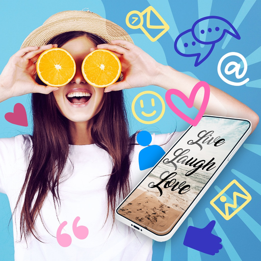 Life quotes and messages app icon