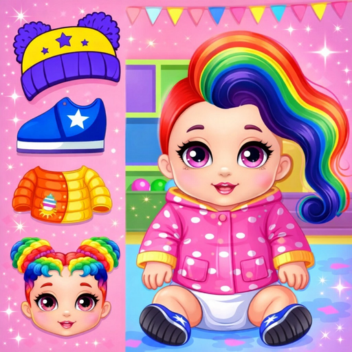 Dolls Dress Up Fashion Stylist app icon