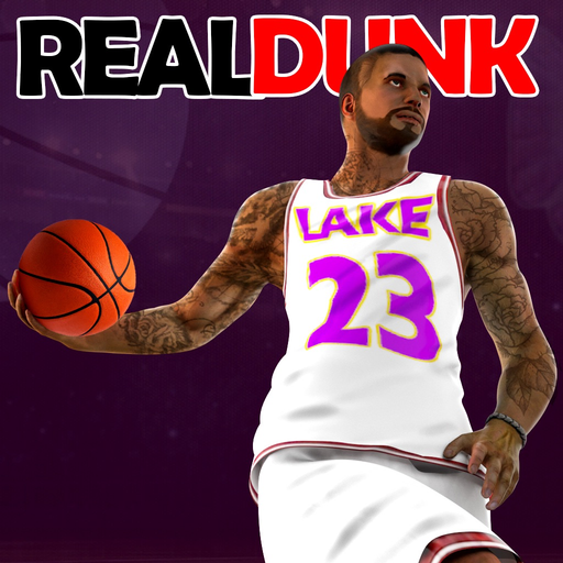 Real Dunk Basketball Games app icon
