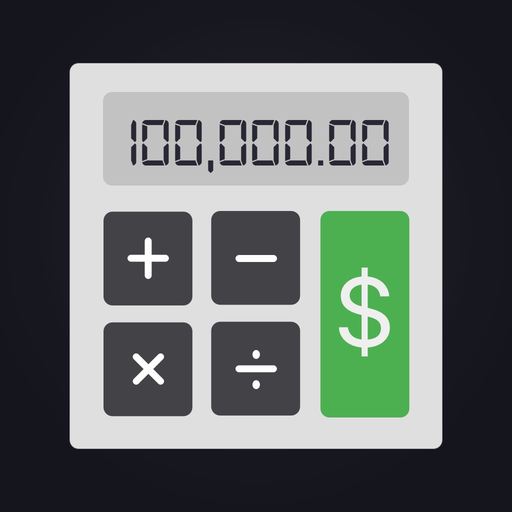 Easy loan calculator: mortgage app icon
