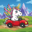 Racing Car Unicorn Games icon