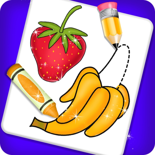 Fruits and Vegetable Coloring app icon