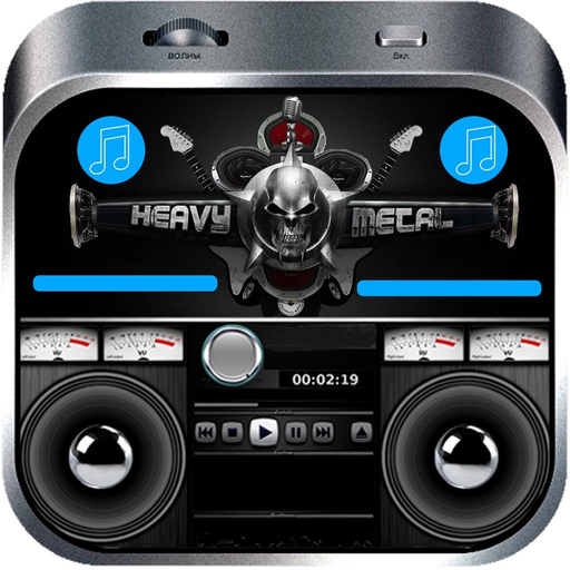Heavy Metal Music Radio app icon