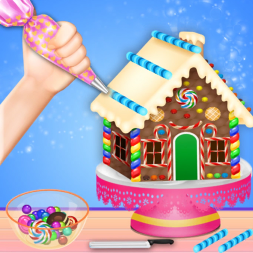 Cook Gingerbread Cake Games app icon