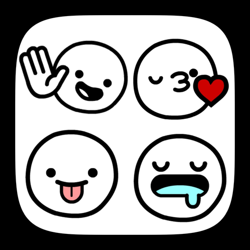 SMILE - Animated Emoji Faces app icon