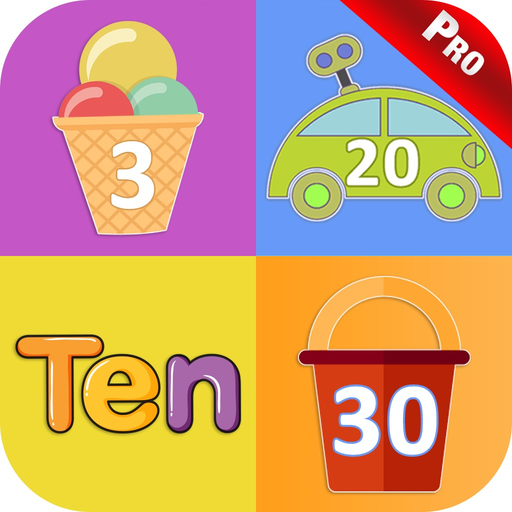 Number Matching Games For Kids app icon