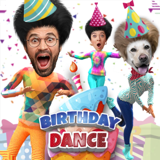 Happy Birthday Dance Video AI app icon