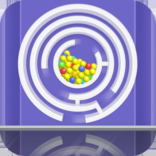 Balls Rotate Mirror Maze app icon