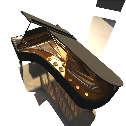 Piano Visual Player - Light app icon