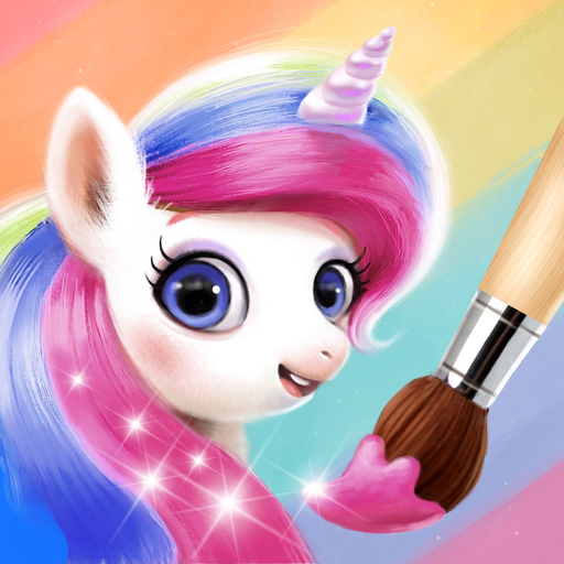 Coloring Book for Girls Kids 5 app icon