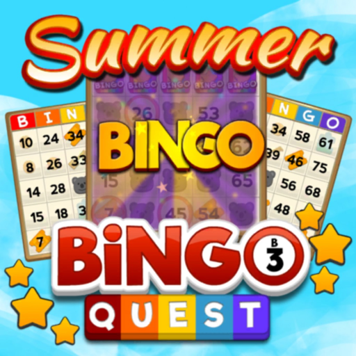 Bingo game Quest Summer Garden app icon