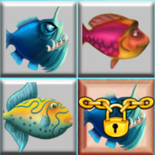 Match 3 fish game app icon