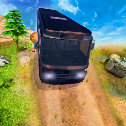 Offroad coach bus simulator app icon