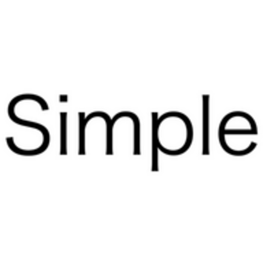 Simple（シンプル） app icon