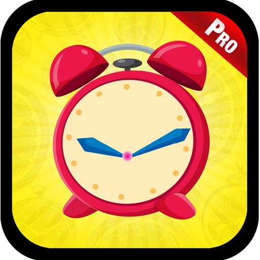 Clock Telling Time For Kids app icon